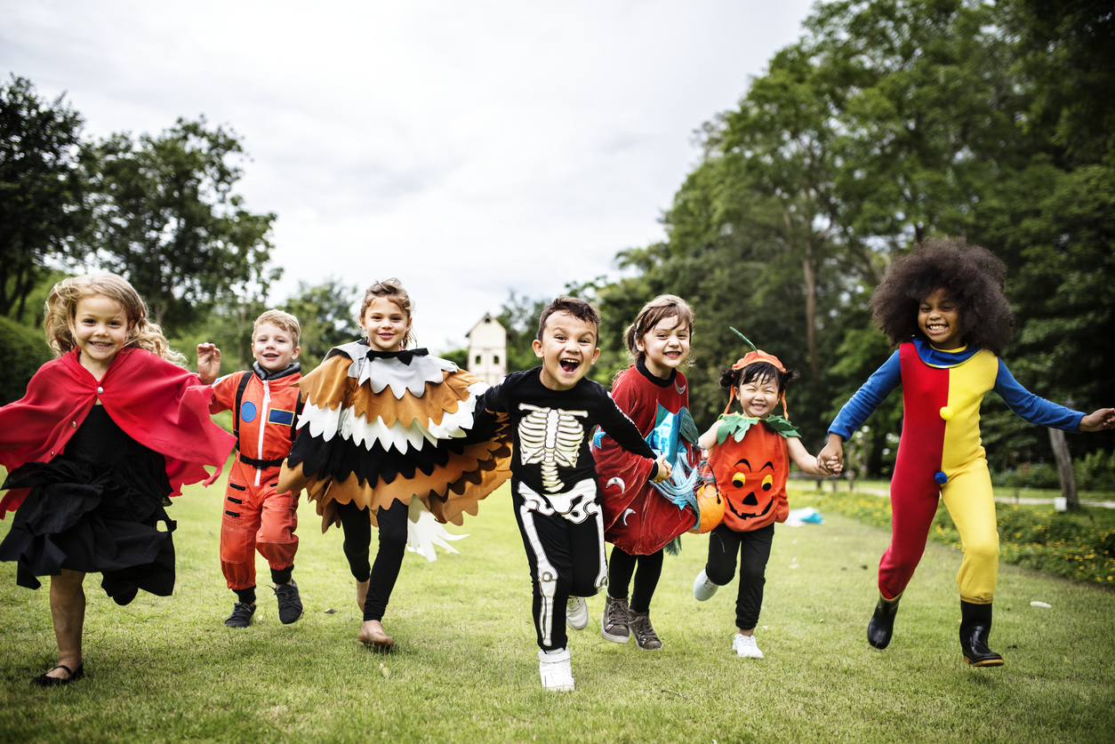 history of halloween kids
