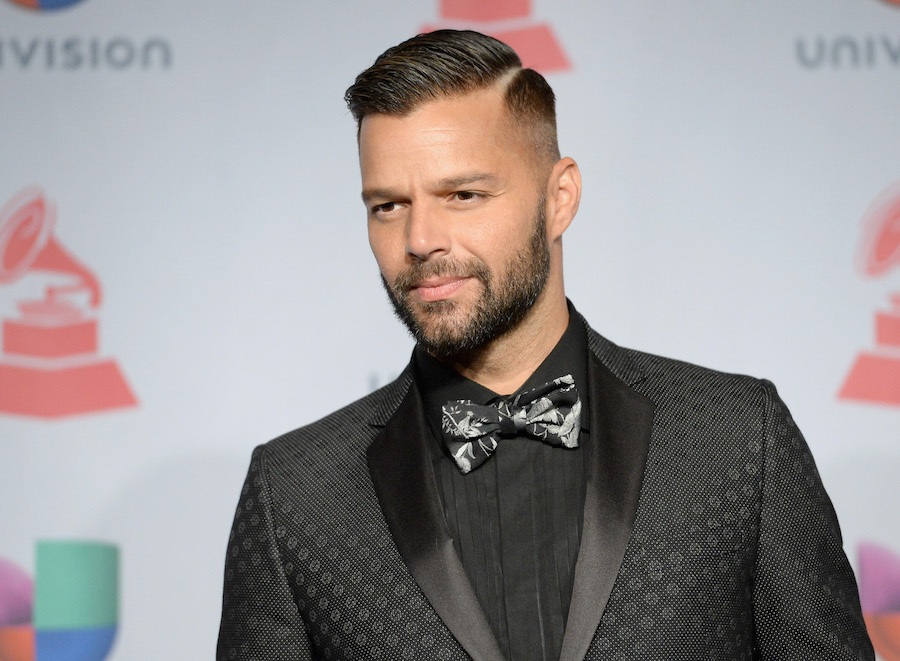bearded celebrities ricky martin