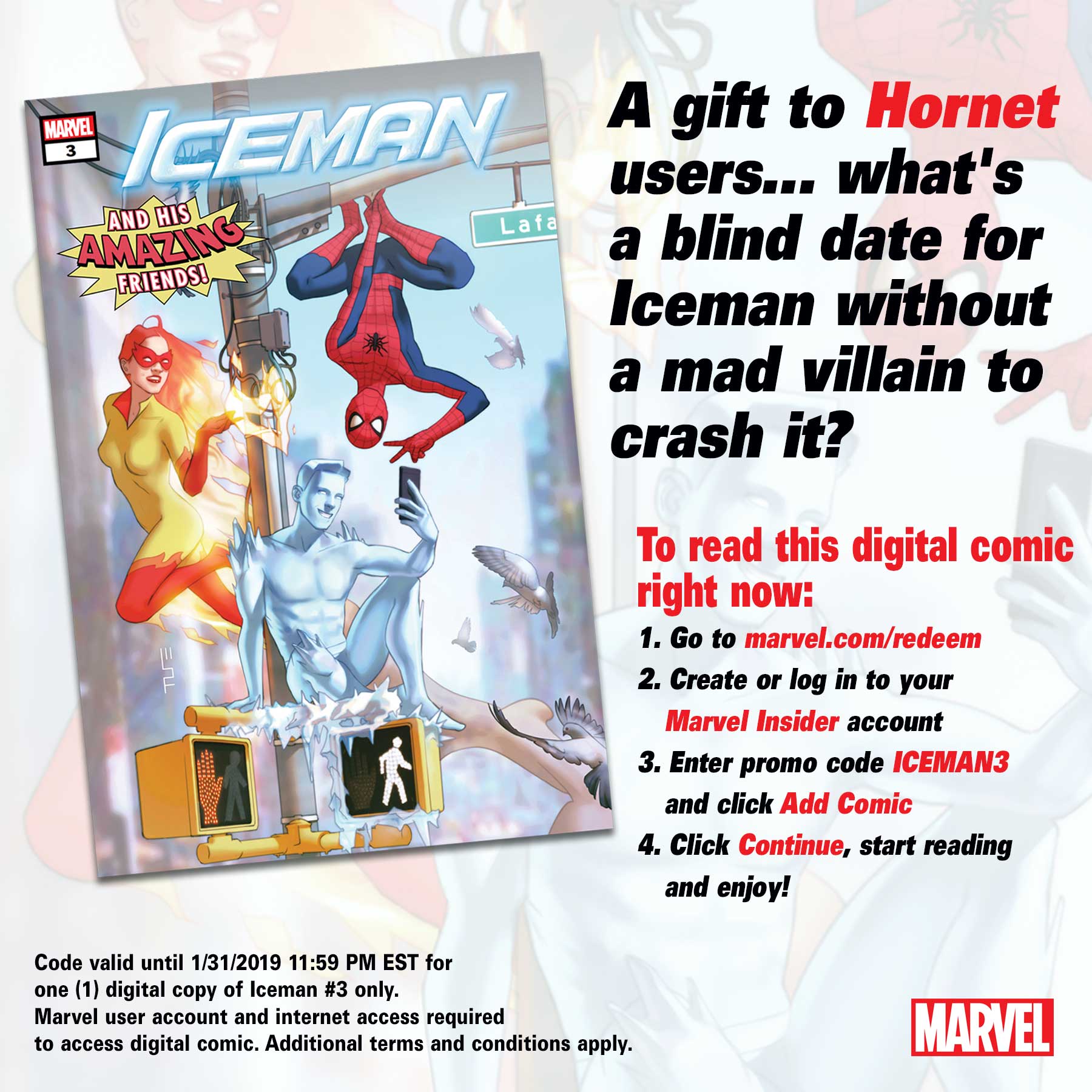 iceman issue hornet