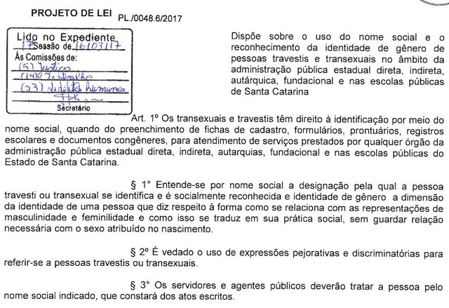 Governador veta projeto