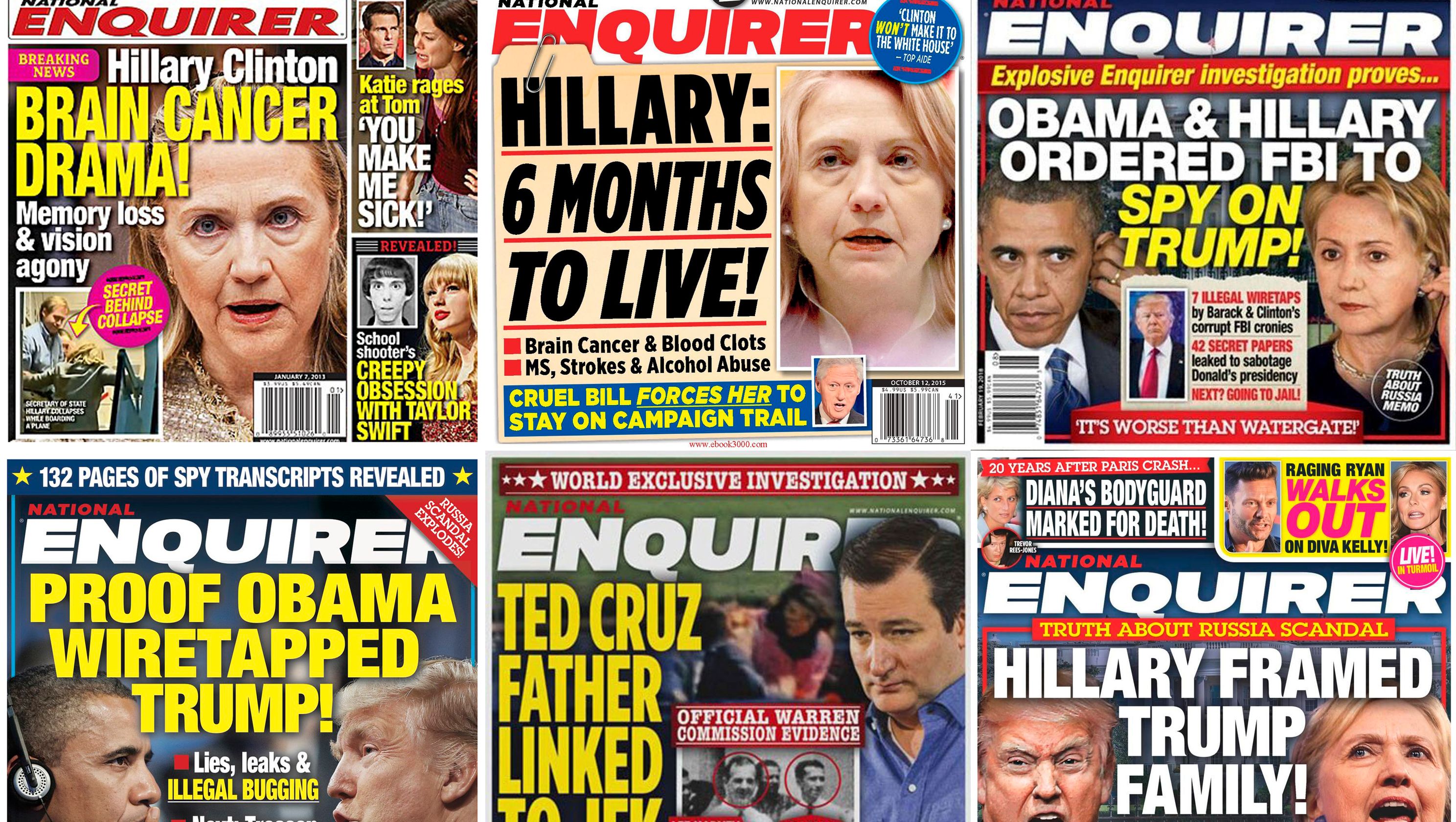 jeff bezos national enquirer covers