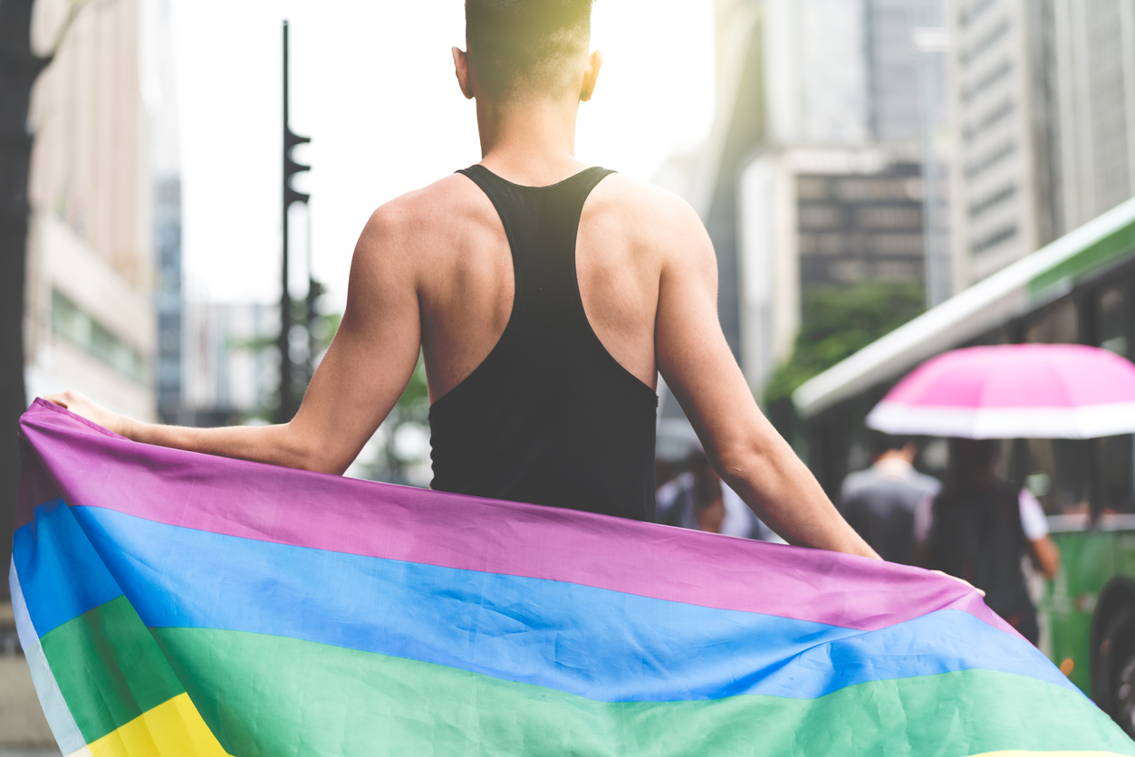 new brazil congress rainbow flag