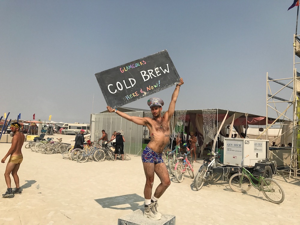 burning man cold brew