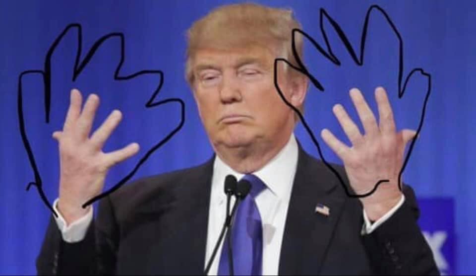 sharpiegate trump memes hands