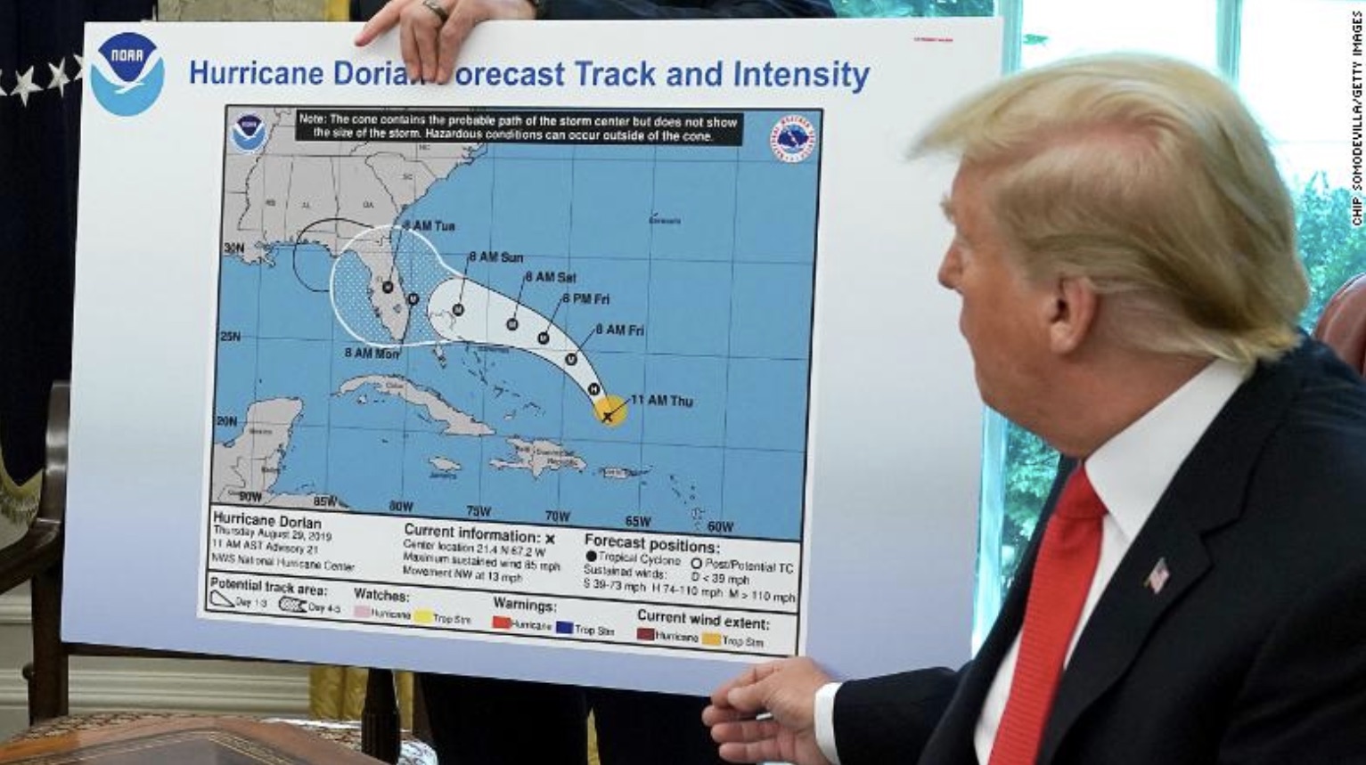 sharpiegate trump memes map
