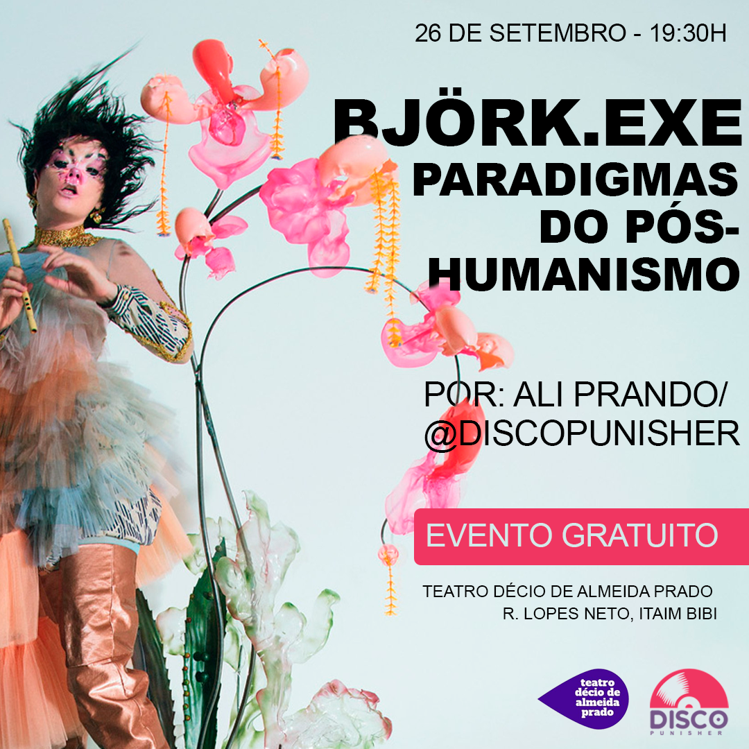 Ali Prando realiza talk Björk.EXE