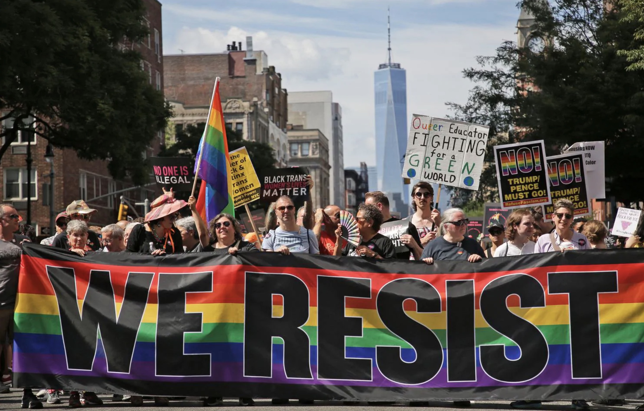 conversion therapy protest