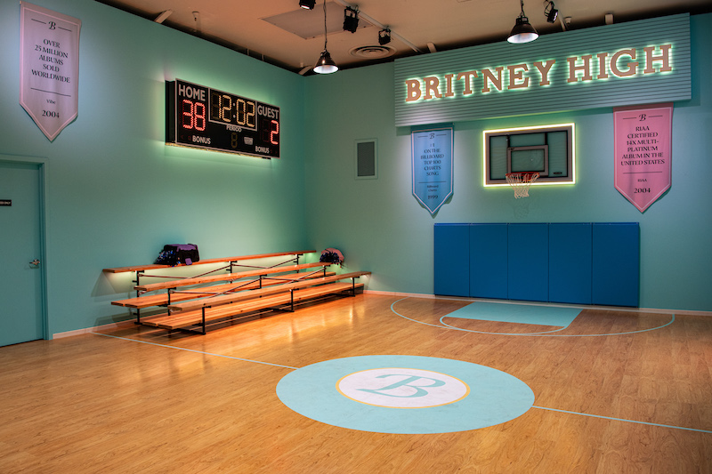 The Zone Britney Spears fan experience pro 8