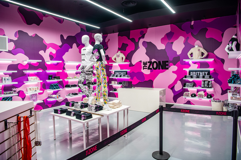 The Zone Britney Spears fan experience pro 12