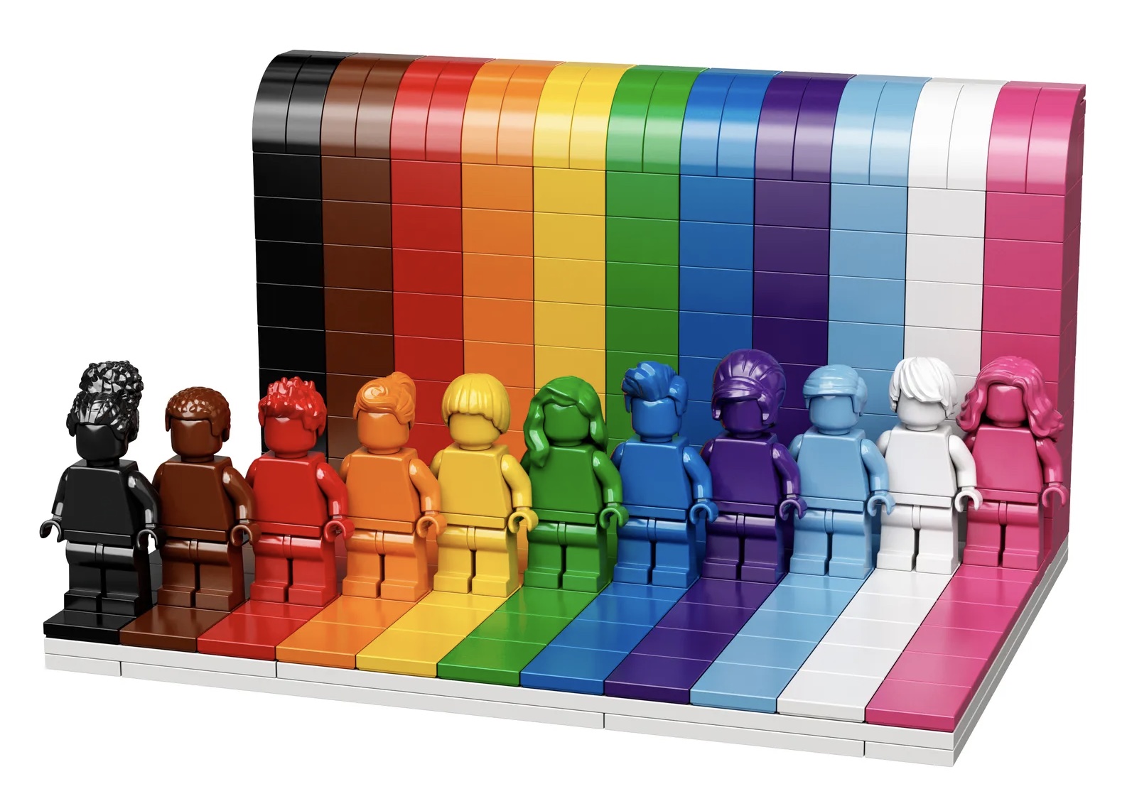pride collection lego