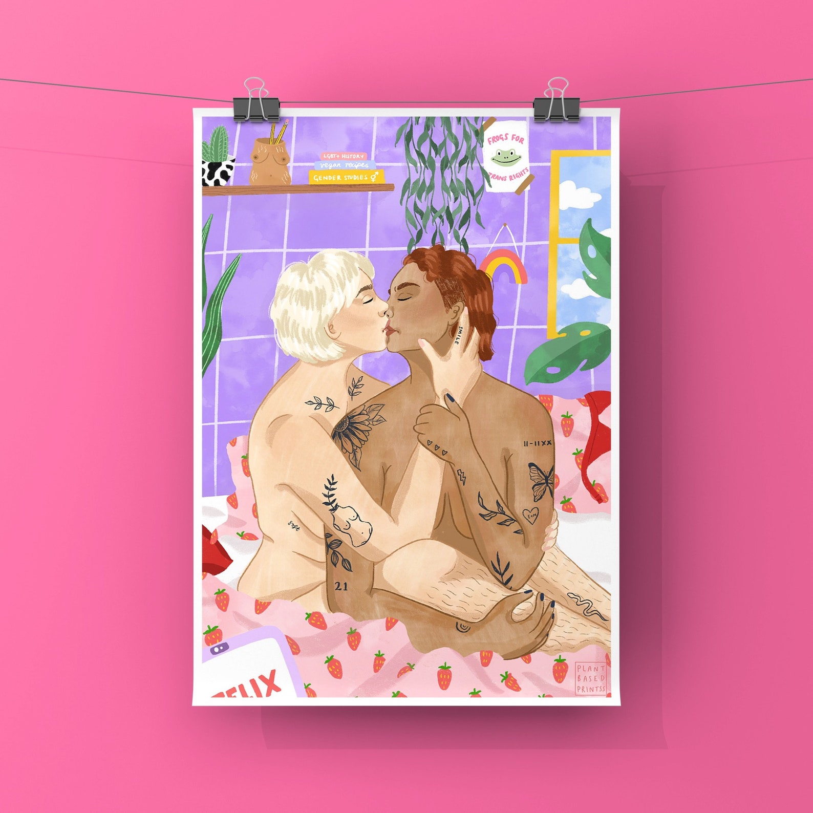 lgbtq etsy shops plantbased