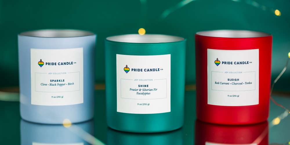 Магазин Pride Candle Company обьединяет продажу свечей на тему ЛГБТК – и добрые дела