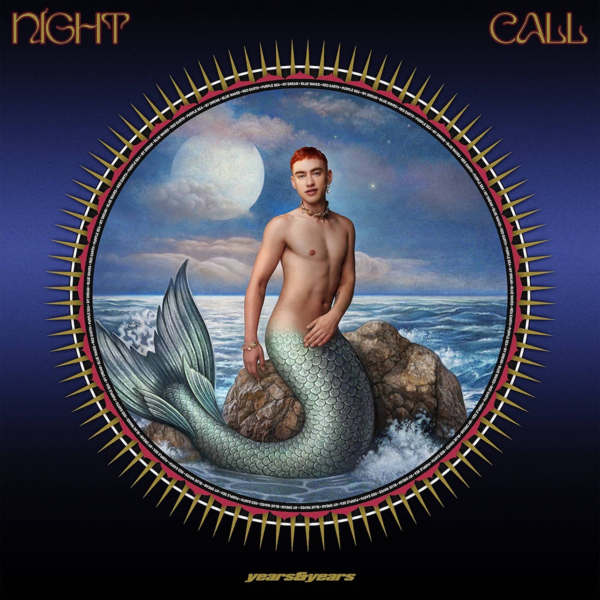 new years & years album night call, album cover