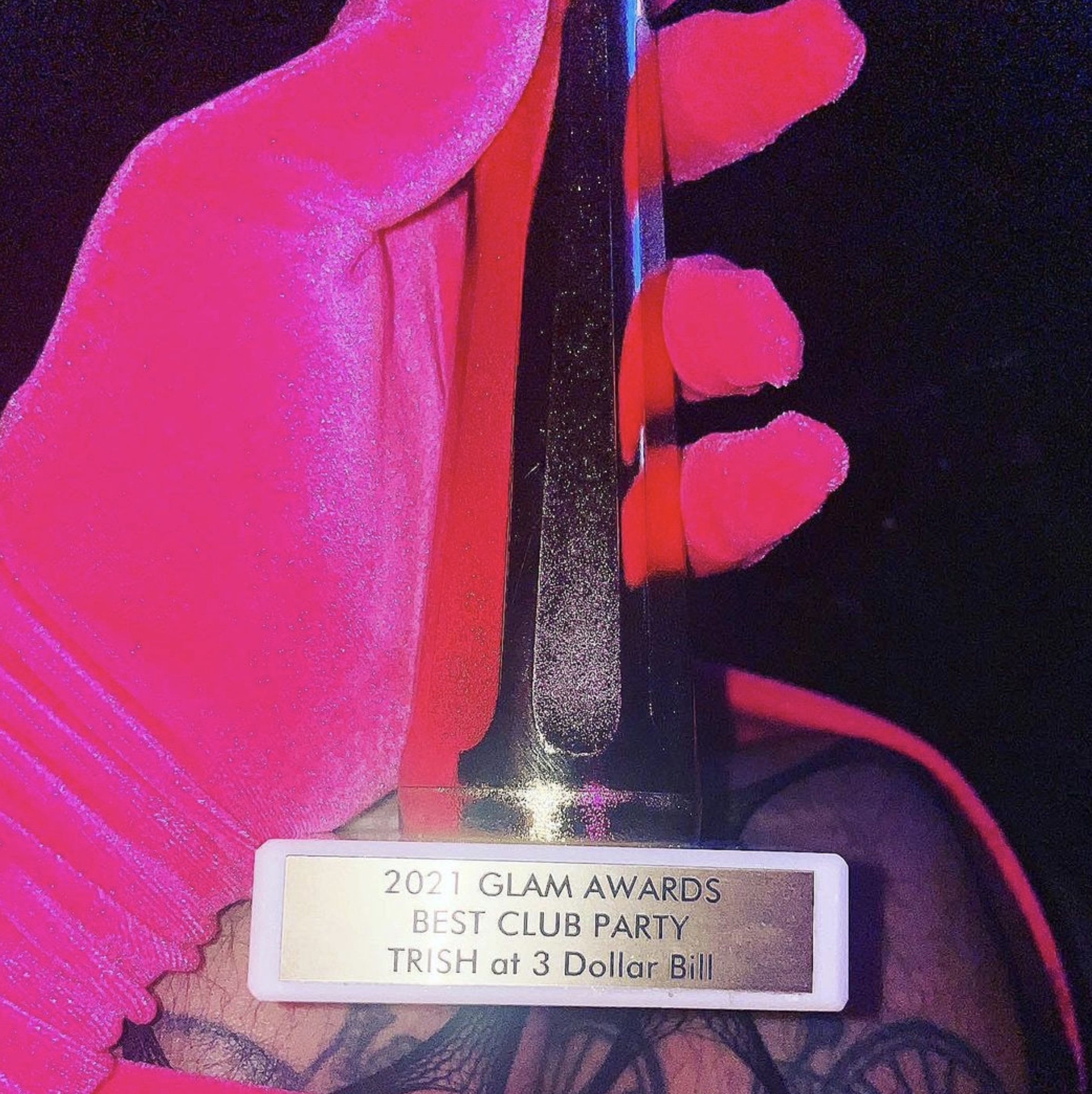 trish glam award