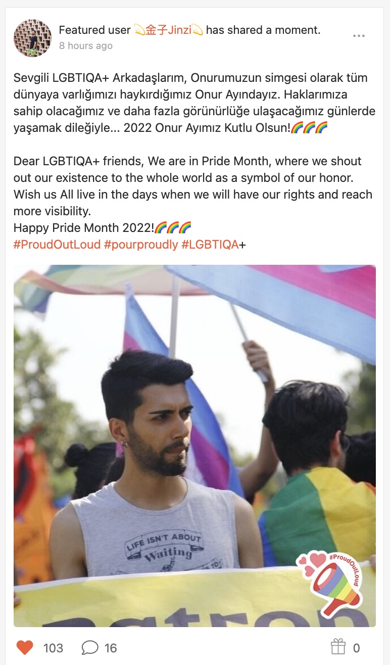 pride 2022 jinzi #ProudOutloud