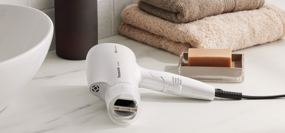 travel hair styling panasonic hair dryer